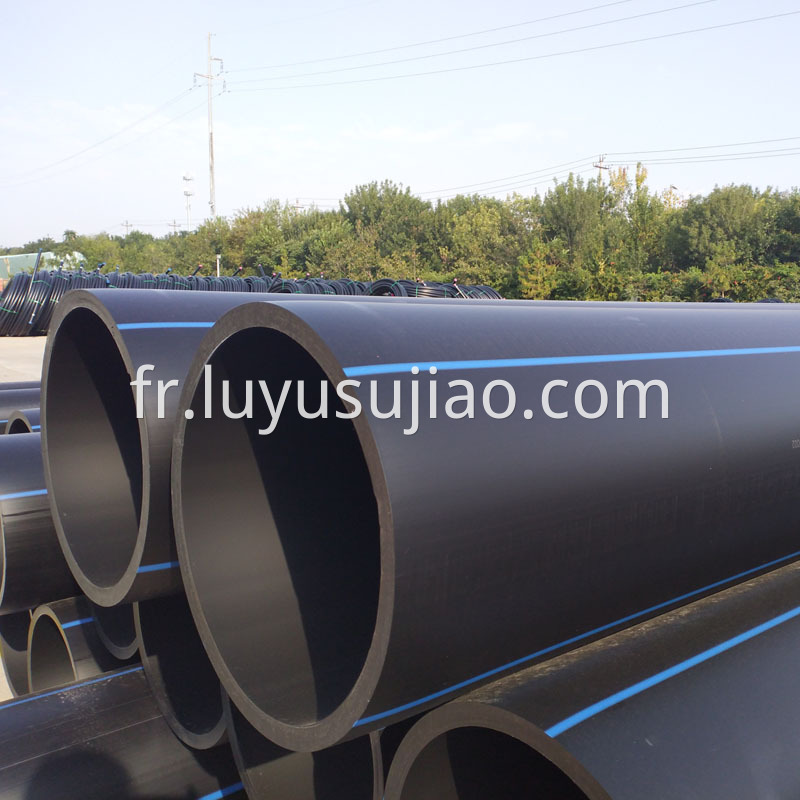 Tuyaux PE de couleur noire Black Color PE Pipes